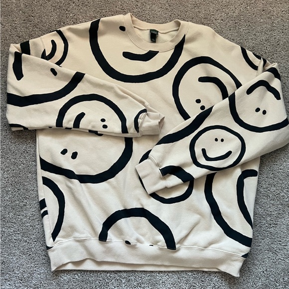 wild fable | Tops | Target Wild Fable Smiley Face Crewneck | Poshmark